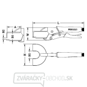 Skřipcové/upínacie kliešte pre svařování 10