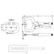 Skřipcové/upínacie kliešte pre svařování 11