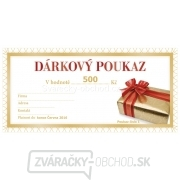 Dárkový poukaz v hodnotě 500 Kč gallery main image