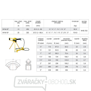 Přenosná hydraulická ohýbačka trubek se stojanem HHW-2F Náhľad