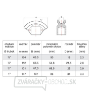 Prenosná hydraulická ohýbačka rúrok ROT-1A Náhľad