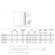 Hydraulický pätkový zdvihák HHQD-5 Náhľad