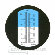 Refraktometer na meranie pivné mladiny/pivovarský cukromery ATC 32 Náhľad