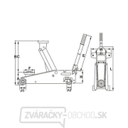 Pojazdný dielenský zdvihák OMEGA LIFT 2903011 Náhľad