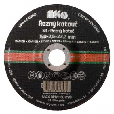 Rezný kotúč na kameň 230x3,0x22,2mm