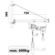 Otočné rameno pre ESZ SA600750 Náhľad
