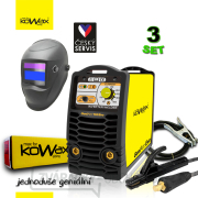 KOWAX GeniArc® 160EVO + 3m Káble + Kukla + Elektródy 2.5mm/2.5kg Náhľad