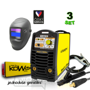 KOWAX GeniArc® 160EVO + 3m Káble + Kukla + Elektródy 2.5mm/2.5kg Náhľad