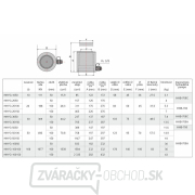 Univerzálny jednočinný hydraulický valec HHYG-100150 Náhľad