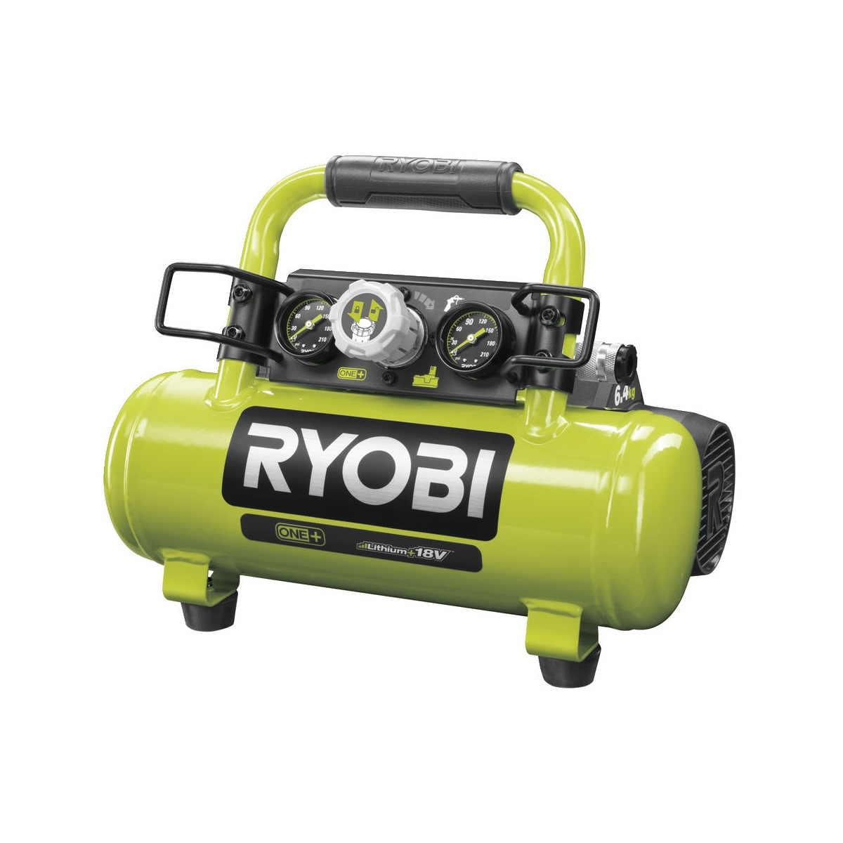 Aku kompresor Ryobi R18AC-0 18 V ONE+ (bez batérie a nabíjačky)