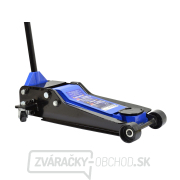 Pojazdný hydraulický zdvihák 4t, nízkoprofilový, 95 - 550 mm, dvojitá pumpa - GEKO PREMIUM Náhľad