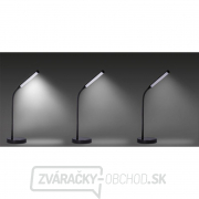 Solight LED stolná lampička, 4W, stmievateľná, 4200K, čierna farba Náhľad