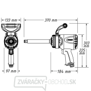 Pneumatický rázový uťahovač HAZET 9013LGTT Náhľad