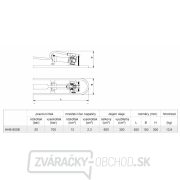 Hydraulické nožné čerpadlo HHB-800B Náhľad