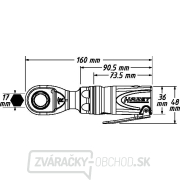 Pneumatická mini račňa HAZET 9023M-1 Náhľad