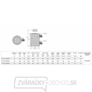 Univerzálny dvojčinný hydraulický valec HHYG-20250S Náhľad