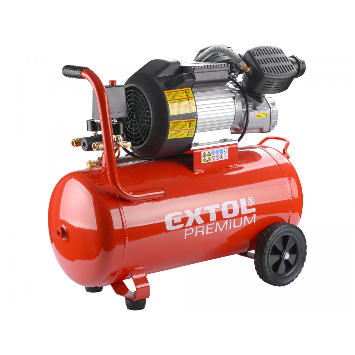 Kompresor olejový Extol 2200W, 50l