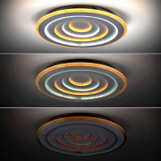 Solight LED stropné svietidlo Cascade, kruhové, 111W, 6047lm, diaľkové ovládanie Náhľad