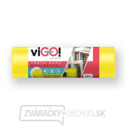 ViGO! Vrecia na odpad LD 120l/8 ks PLAST - žlté gallery main image