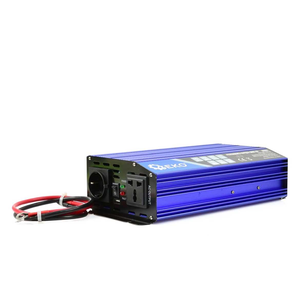 Sínusový menič napätia 12V/230V 1000/2000W GEKO