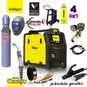 KOWAX GeniMig®240DP LCD + Horák + Kukla + Ventil + Podvozok + Fľaša Co2 + Sprej + 5Kg Drôt + Káble Náhľad