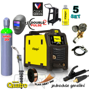 KOWAX GeniMig®240DP LCD + Horák + Kukla + Ventil + Podvozok + Fľaša MIX C18 20L + Sprej + 5kg drôt + Káble Náhľad