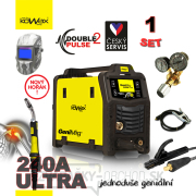 KOWAX GeniMig®240DP LCD + Horák + Kukla + Ventil + Káble Náhľad