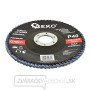 Geko - Lamelový kotúč ZIRCON 125mm P40 Náhľad