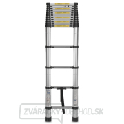 Hliníkový teleskopický rebrík 4,4m 150kg  Náhľad