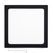 Solight LED mini panel CCT, prisadený, 24W, 1800lm, 3000K, 4000K, 6000K, štvorcový, čierna farba Náhľad