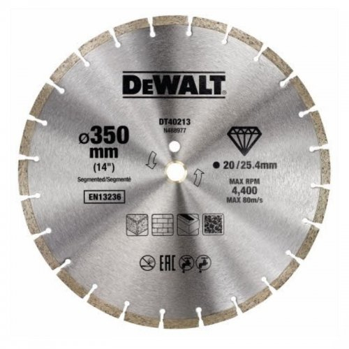 Diamantový kotúč 350 mm DeWALT DT40213