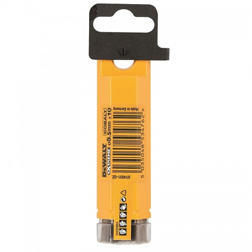 Vrták do kovu HSS-E COBALT 5,5 × 93 mm (10 ks) DeWALT DT4932