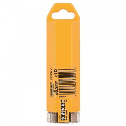 Vrták do kovu HSS-E COBALT 8,5×117mm (10ks) DeWALT DT4939