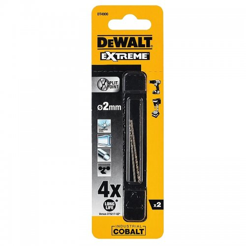 HSS-E COBALT 2,0x49mm (2ks) DeWALT DT4900