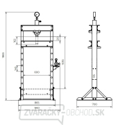 Holzmann - Dielenský lis 30 ton WP30ECO Náhľad