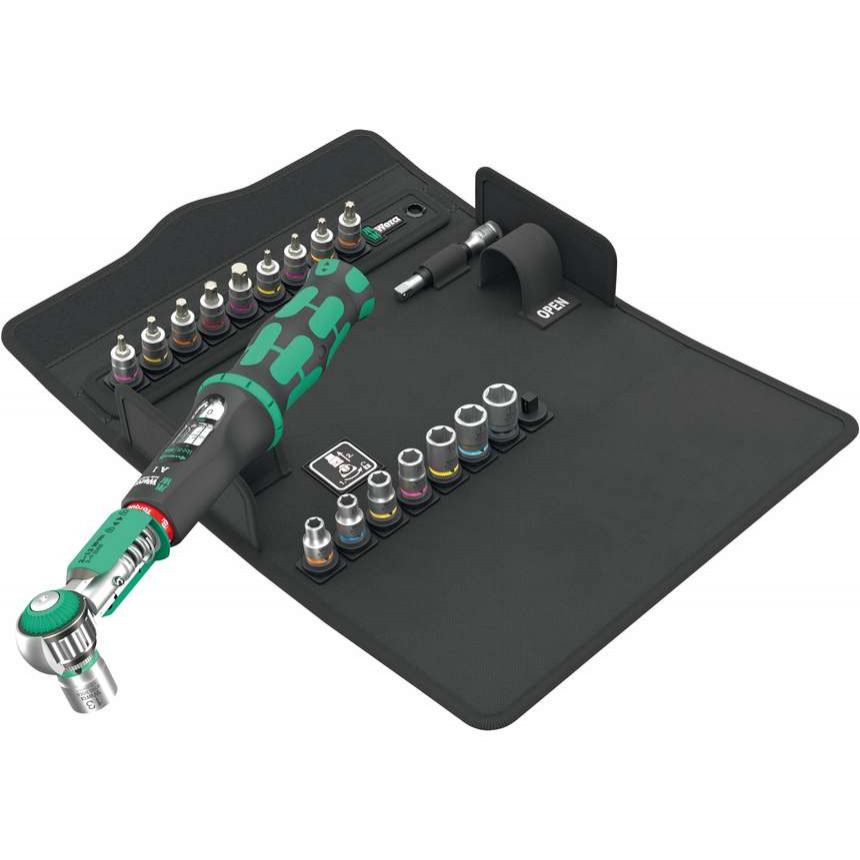 Wera 136073 Momentový kľúč Safe-Torque A 1 SHK Set 1, 1/4" štvorhran, 2 ÷ 12 Nm (sada 20 dielov)