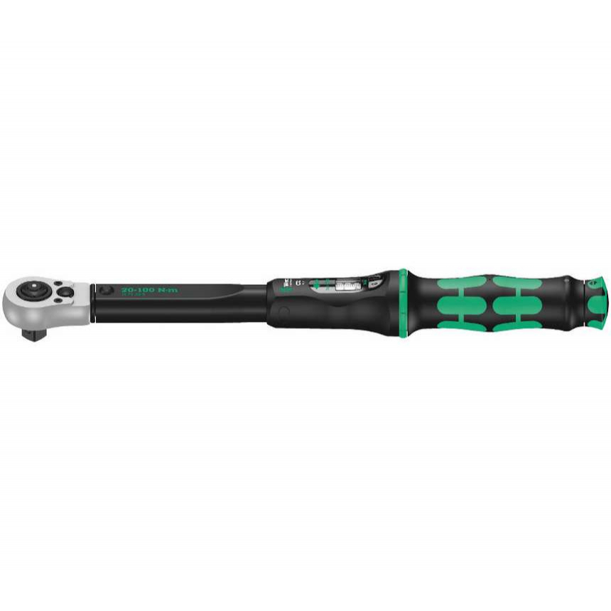 Wera 075625 Wera Click-Torque C 2 Tlačný momentový kľúč R/L nastaviteľný na oboch stranách (20 ÷ 100 Nm)