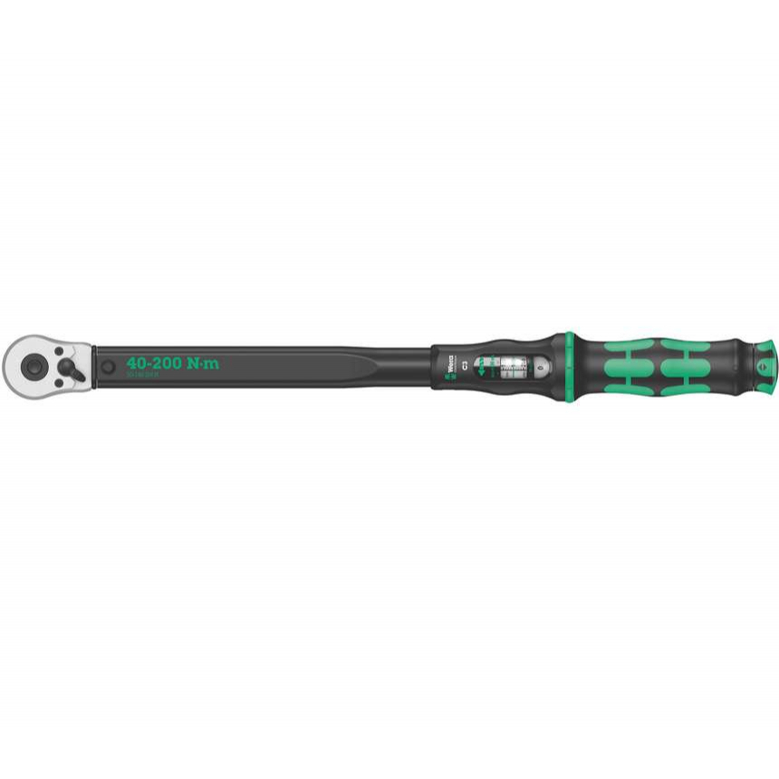 Wera 075622 Momentový kľúč Wera Click-Torque C 3 s 1/2" račňou (40 ÷ 200 Nm)