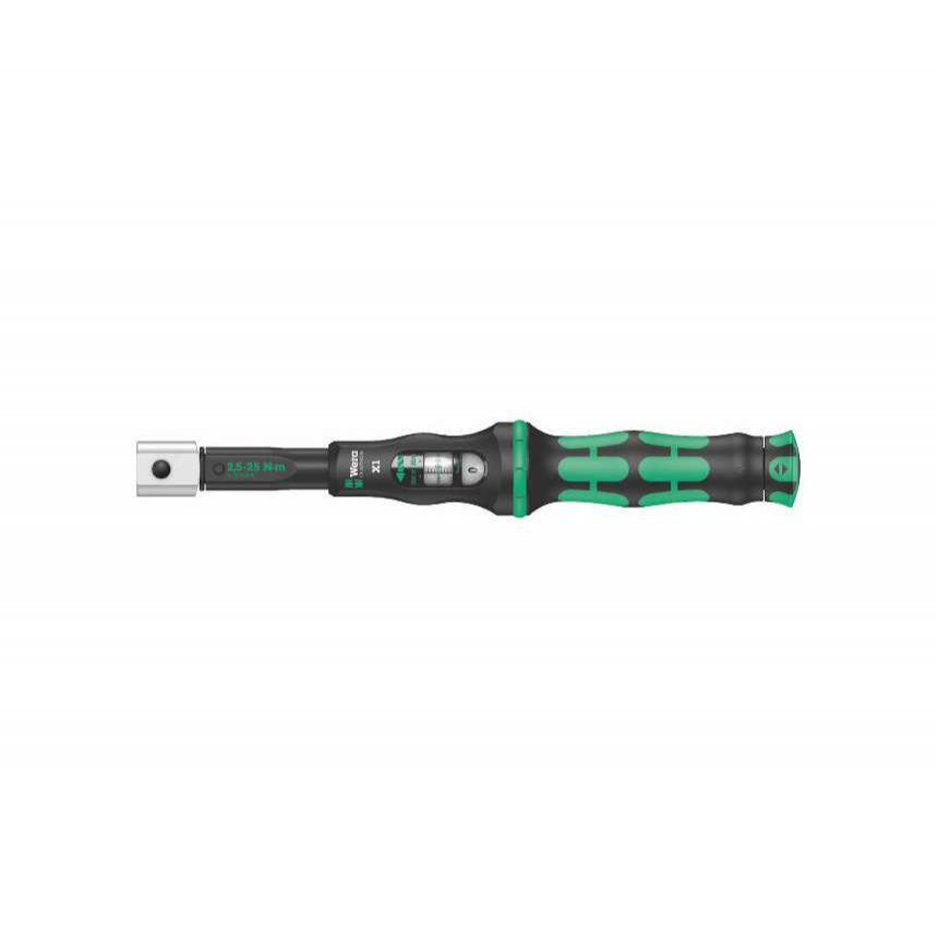 Wera 075651 Momentový kľúč Wera Click-Torque X 1 pre nástrčky 9x12 mm (2,5 - 25 Nm)