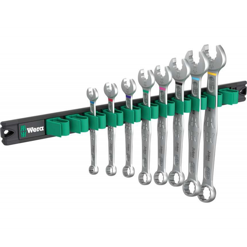 Wera 020235 Kľúče 5/16 ÷ 3/4" 6003 Joker Imperial 1 na magnetickej tyči, 9642 (sada 8 ks)