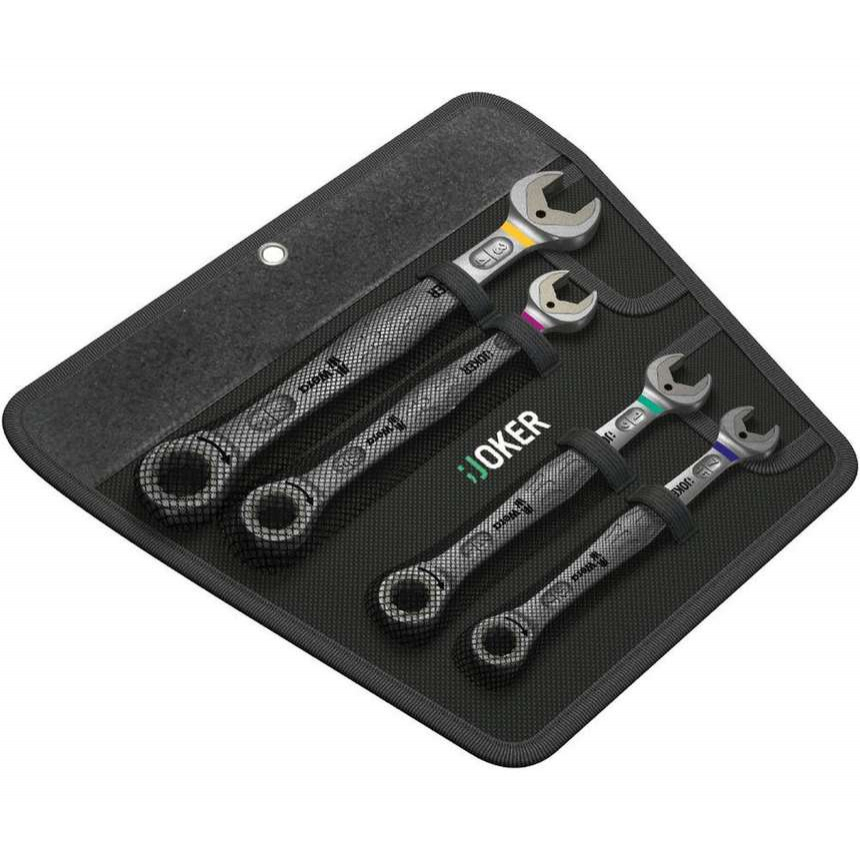 Wera 073295 Ráčnové kľúče 7/16 ÷ 3/4" 6000 Joker 4 Imperial Set 1, palec (sada 4)