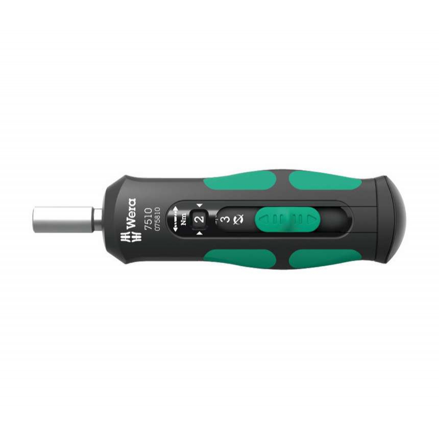 Wera 075810 Kraftform Safe-Torque rýchloupínací skrutkovač. Typ 7510 (1 ÷ 3 Nm)