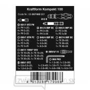 Wera 057460 Kraftform Kompakt 100 bitov a nástrčných kľúčov s držiakom 889/4/1 K (sada 52 dielov) Náhľad