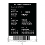 Wera 057127 Bit-Safe 61 Universal 3 (sada 61 kusov) Náhľad