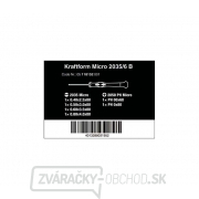 Wera 118152 Kraftform Micro 2035/6 B skrutkovače pre elektroniku (sada 6 kusov a stojan) Náhľad