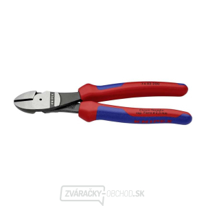 Výkonné bočné frézy 200 mm KNIPEX 74 02 200 - leštená hlava, viaczložkové puzdrá gallery main image