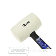 Gumové kladivo 24 OZ/850G/biela Geko Premium r.fiberglass (6/24) Náhľad