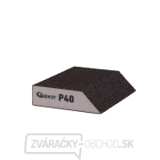 Diagonálny brúsny blok 125x90x25mm P40 (250) Náhľad