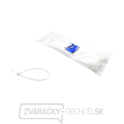 Biele nylonové káblové pásky -Trytrytek 120x4,8mm UV 100ks. gallery main image