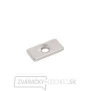 Neodymový magnet s otvorom pre skrutku 20x10x3mm sada 2 kusov Náhľad